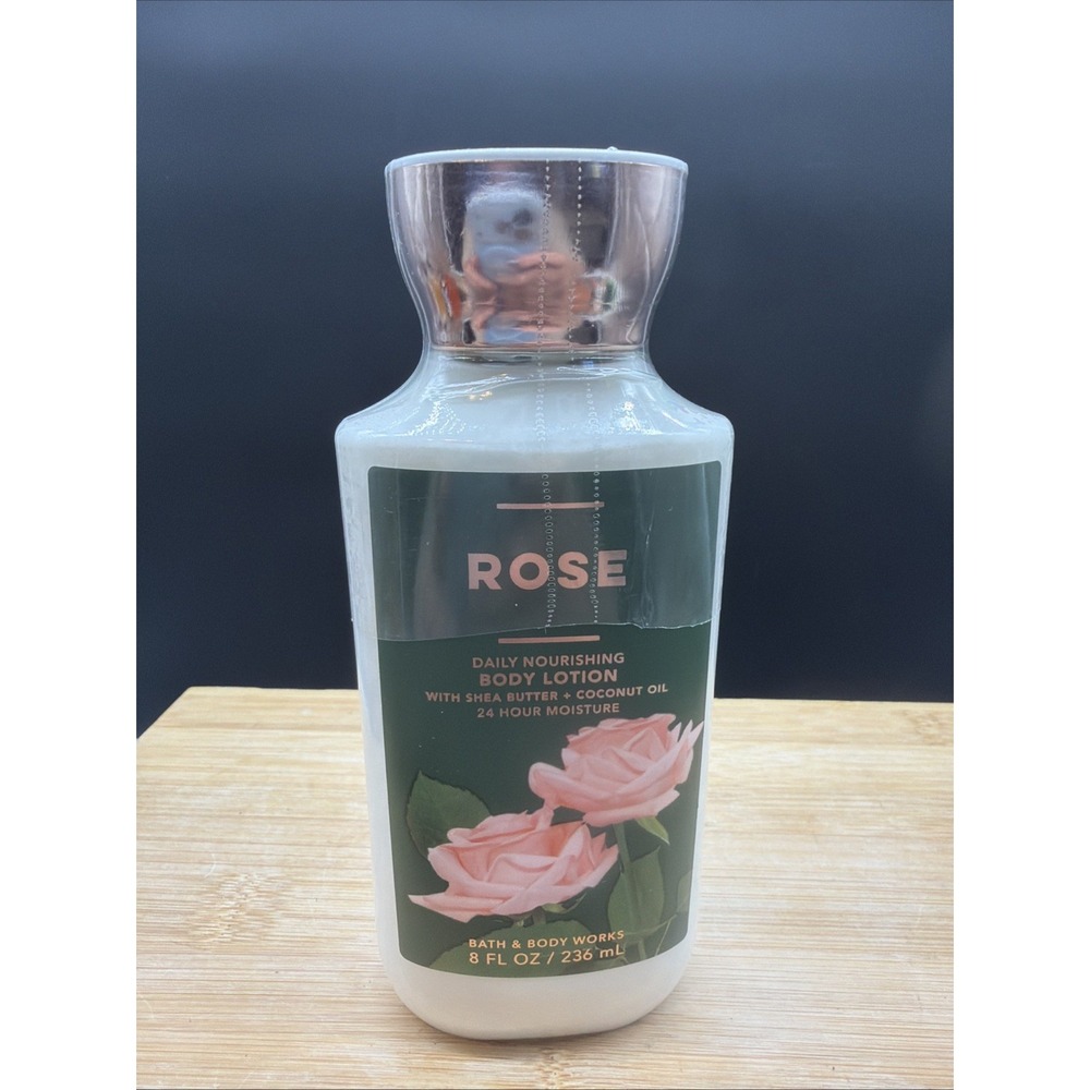 Bath & Body Works Daily Nourishing Body Lotion - ROSE - Full Size 8 oz - NEW